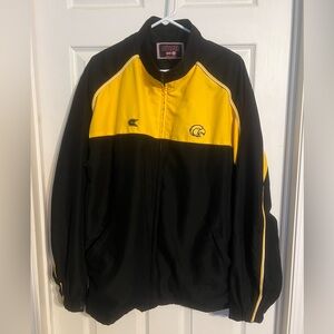 Southern Miss light weight jacket Size Large Black and Gold NCAA SMTTT!